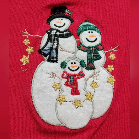Snowman Embellished Top - Picture 2 of 2
